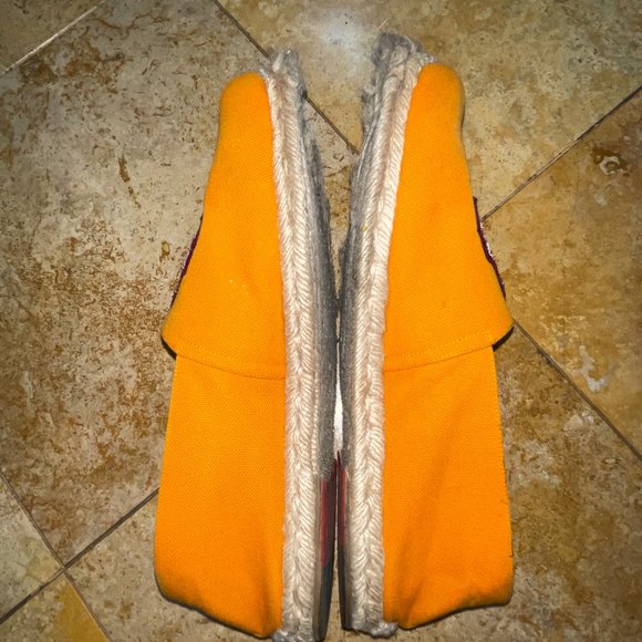 Christian Louboutin Vintage Orange Espadrilles - Used main image 7